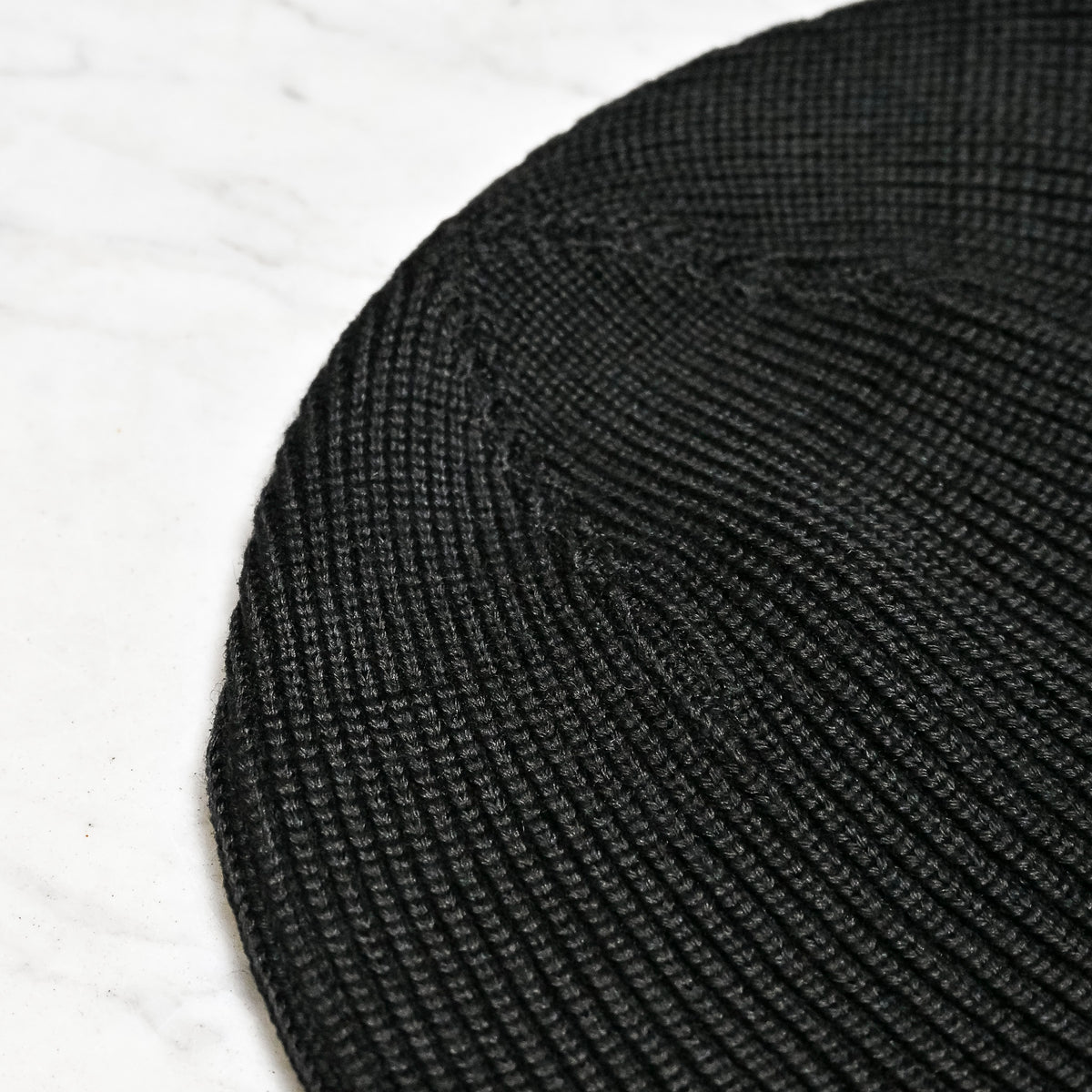 The Corona Utility CA019 Wool Watch Cap Black