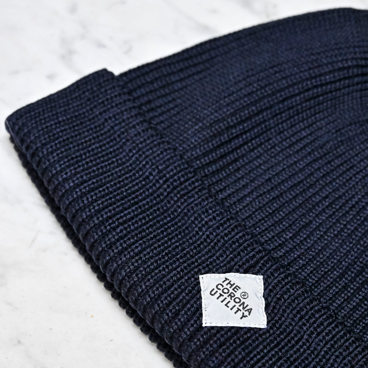 The Corona Utility CA019 Wool Watch Cap Navy