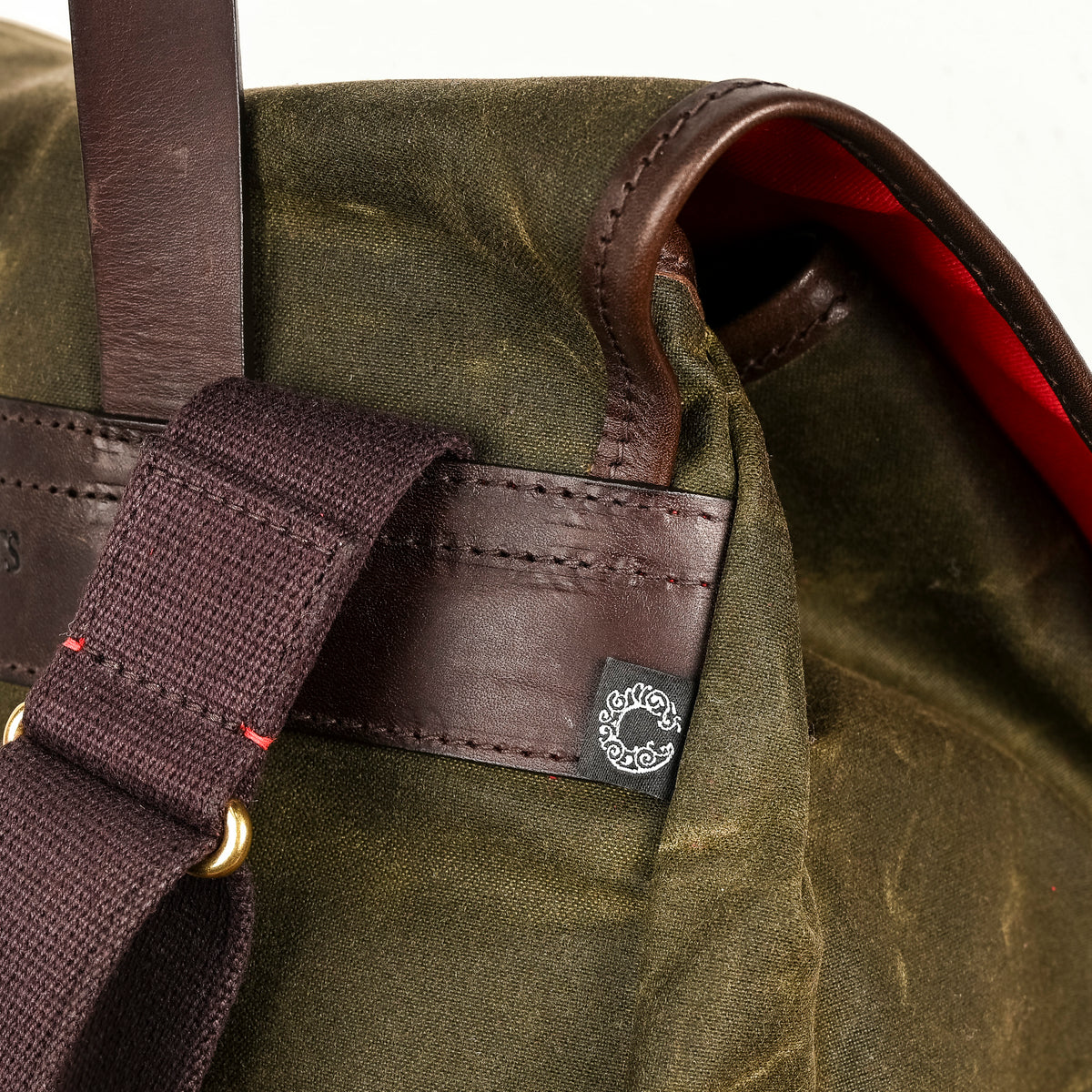 Croots Rucksack Croots Lightweight Waxed Rucksack Green – Frans Boone Store