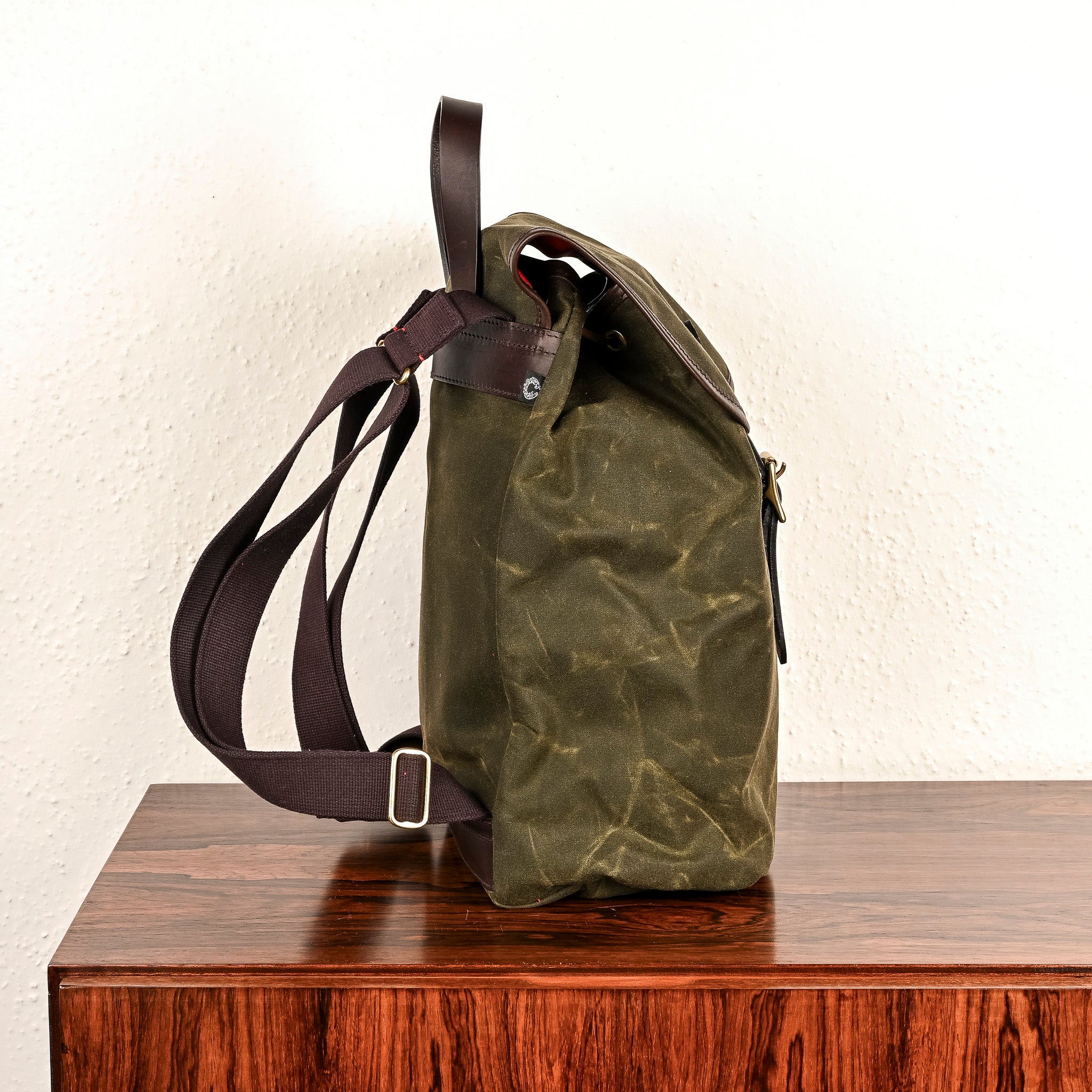 Croots Rucksack Croots Lightweight Waxed Rucksack Green – Frans Boone Store