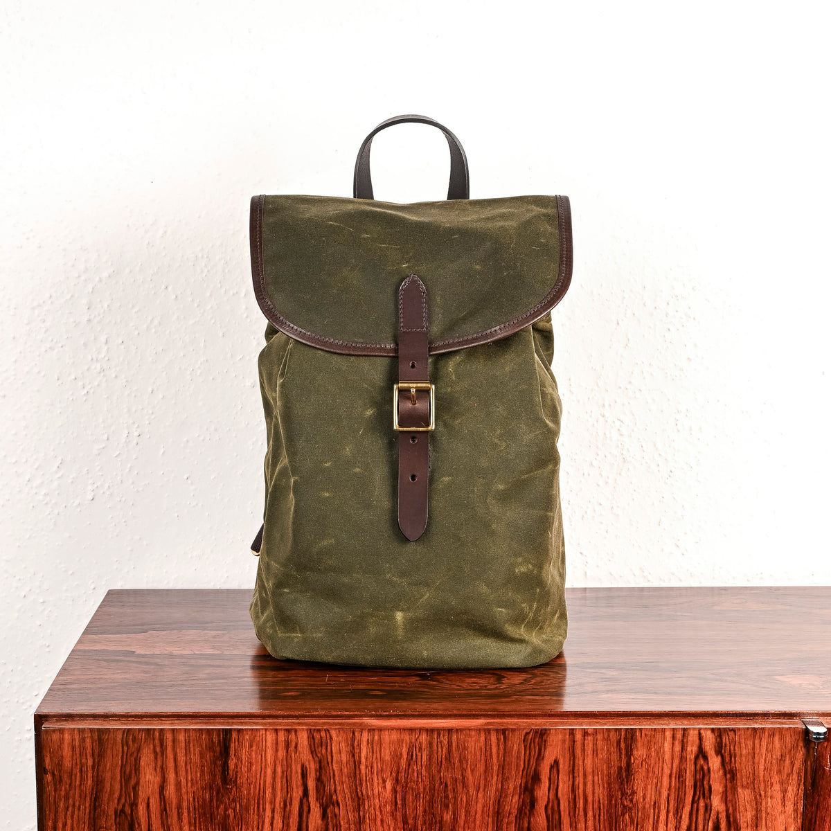 Croots Rucksack Croots Lightweight Waxed Rucksack Green – Frans Boone Store