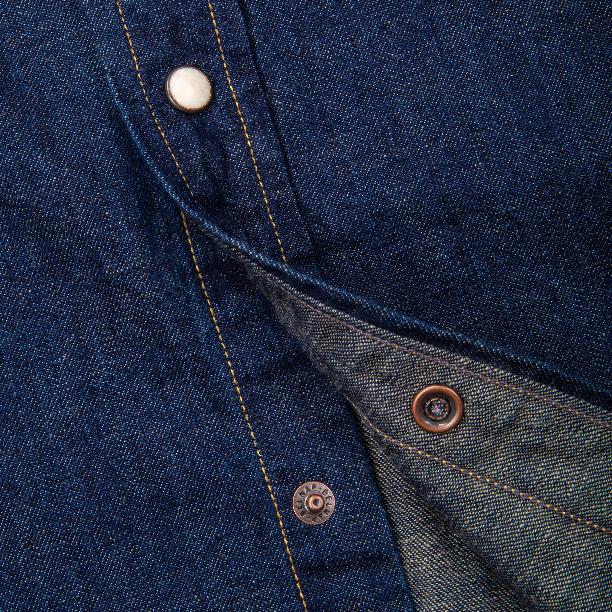 Fullcount 4894 Western Denim Shirt Rinse