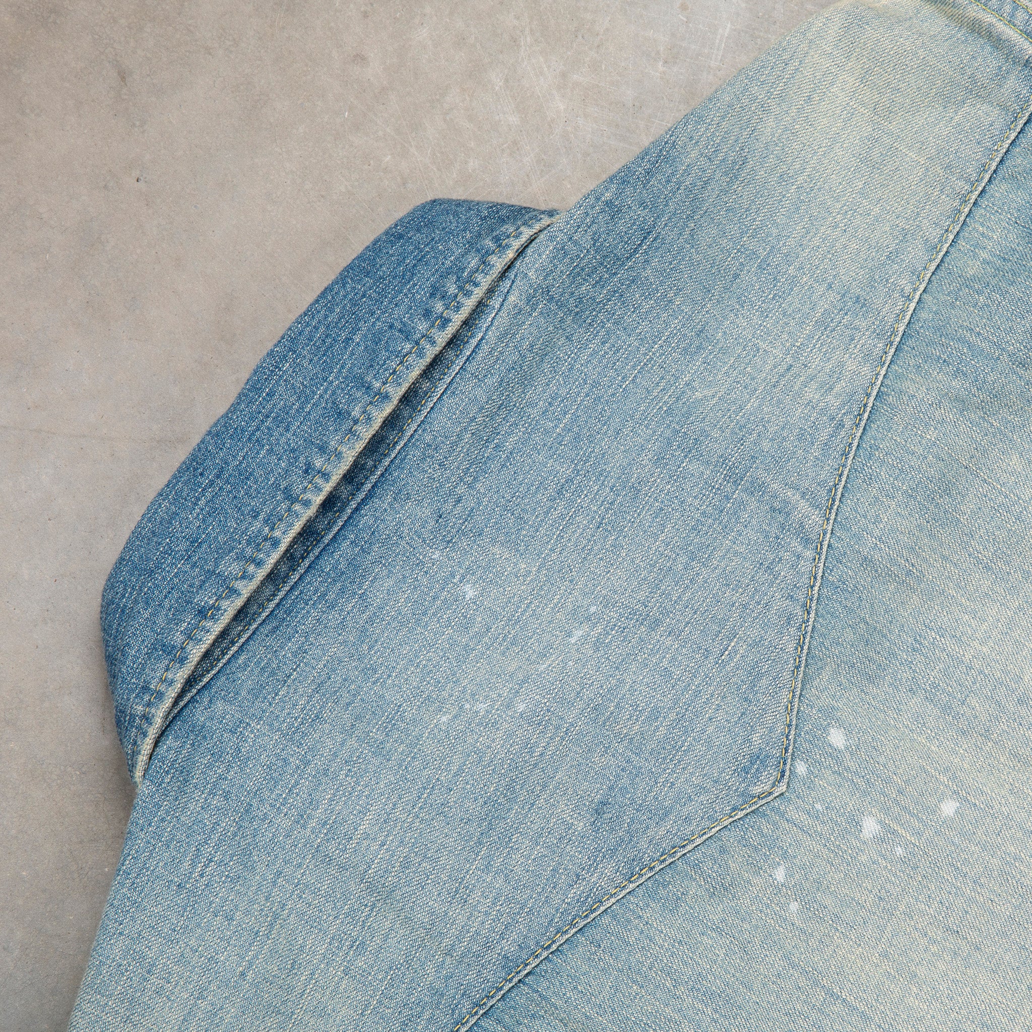 Fullcount 4894HW Western Denim Shirt Washed