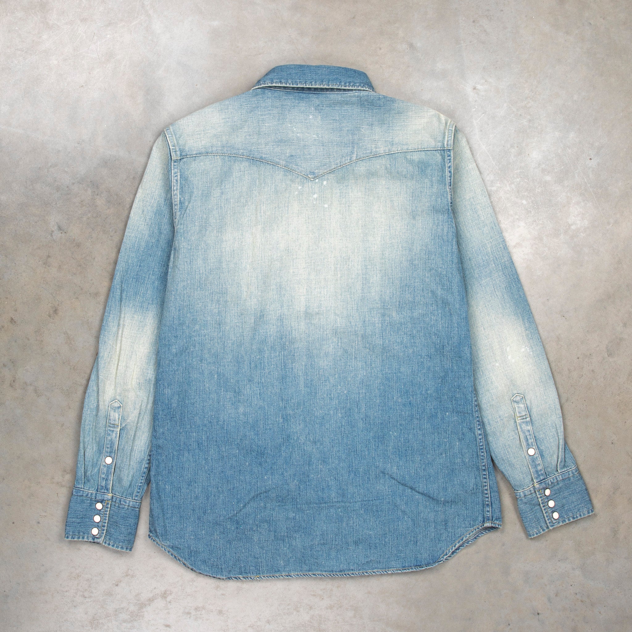 Fullcount 4894HW Western Denim Shirt Washed
