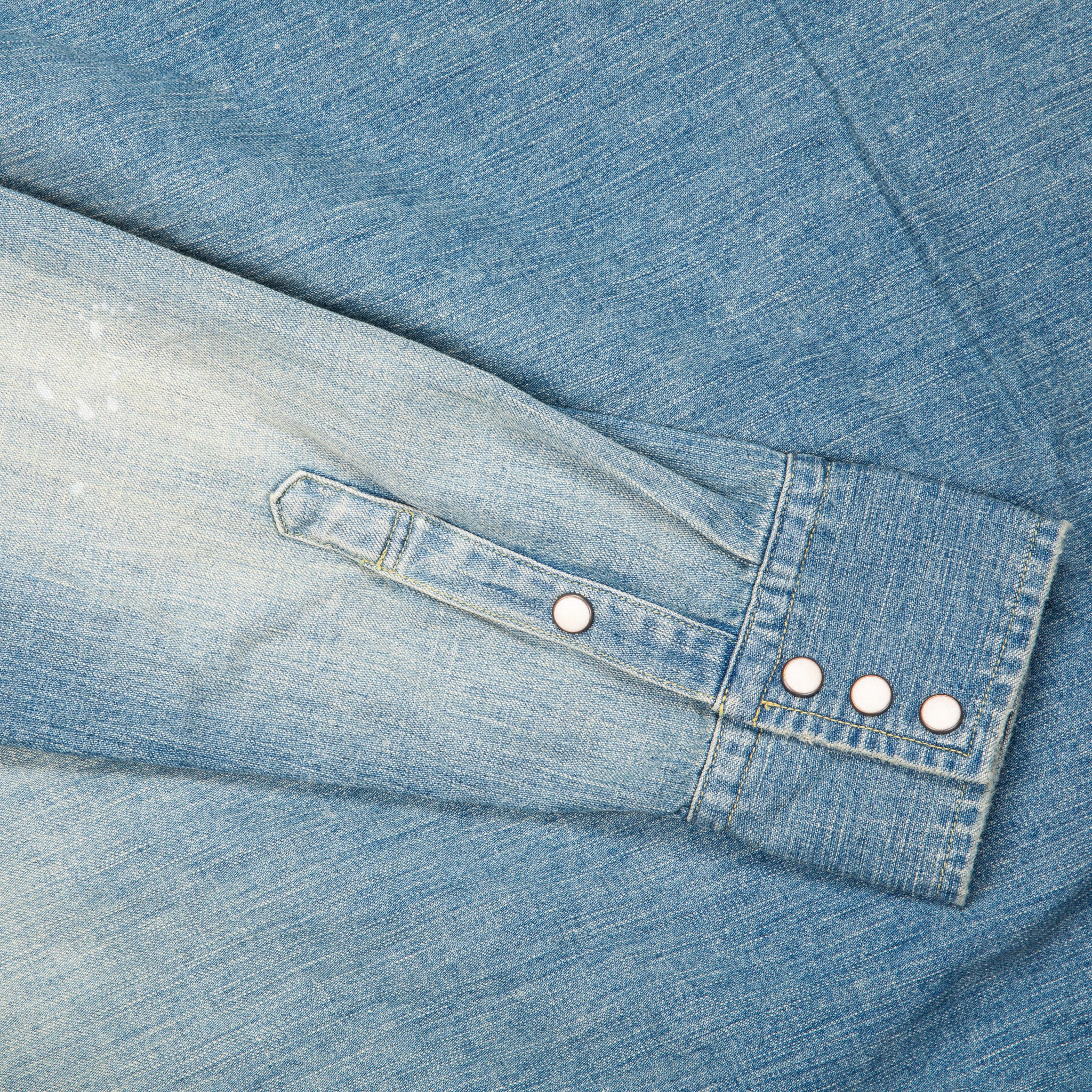 Fullcount 4894HW Western Denim Shirt Washed