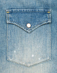 Fullcount 4894HW Western Denim Shirt Washed