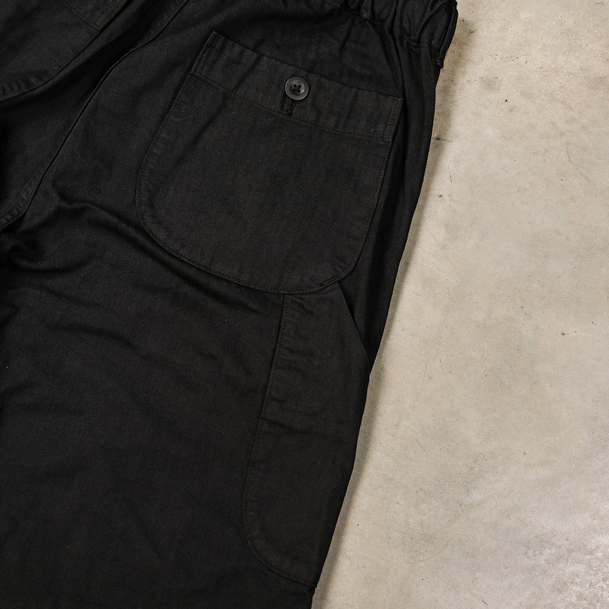 Orslow Wide Fit French Work Pants Black