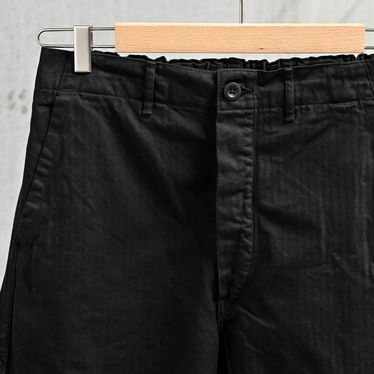 Orslow Wide Fit French Work Pants Black
