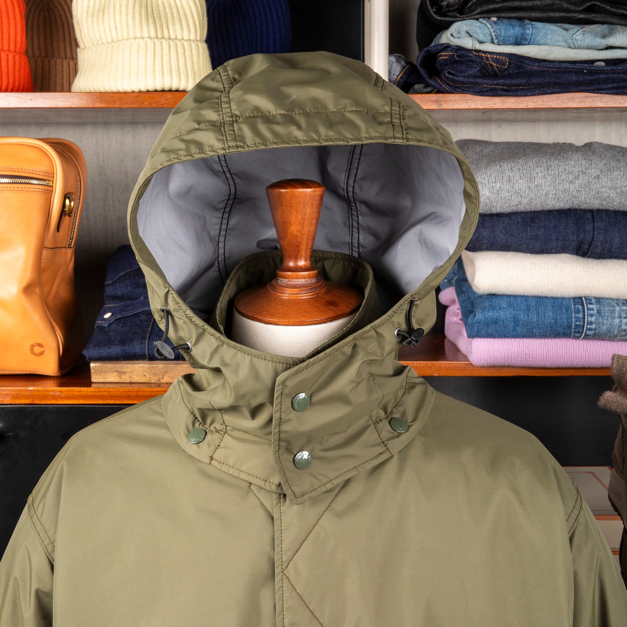 Engineered Garments Wind Breaker 3L Nylon Olive