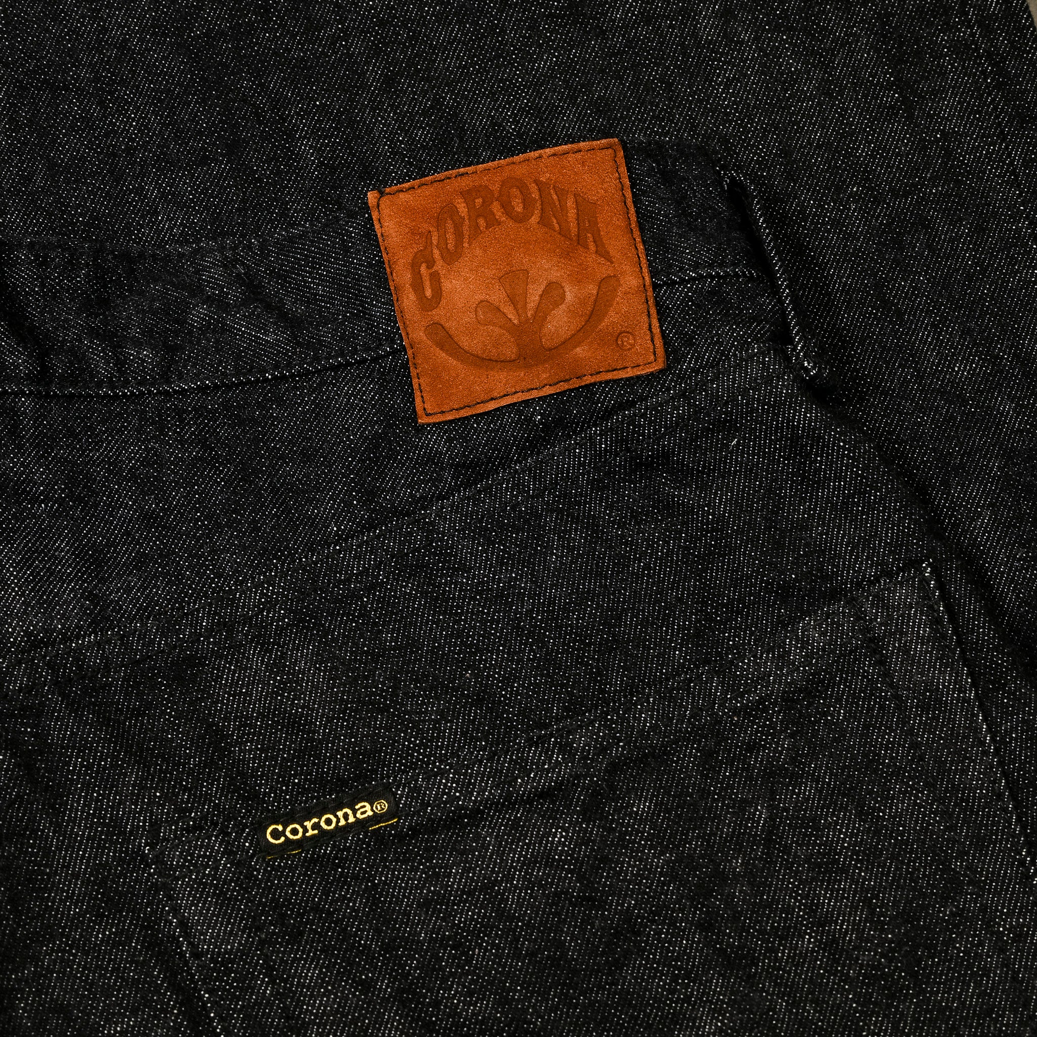 The Corona Utility CP005 - W05 5-Pocket Black Denim