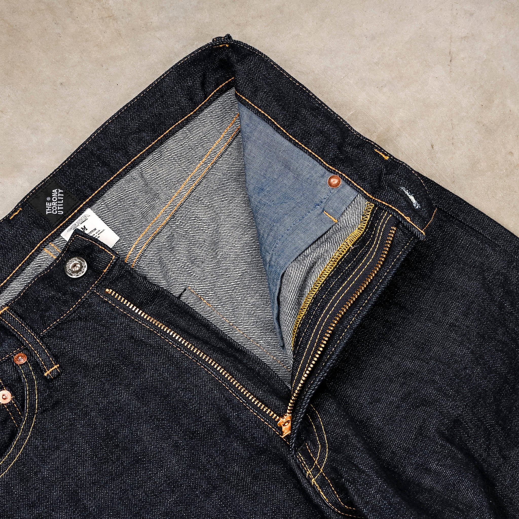 美品 CORONA UTILITY W05 デニムパンツ XL インディゴ THE CORONA UTILITY・W05 5Pocket - Indigo Blue