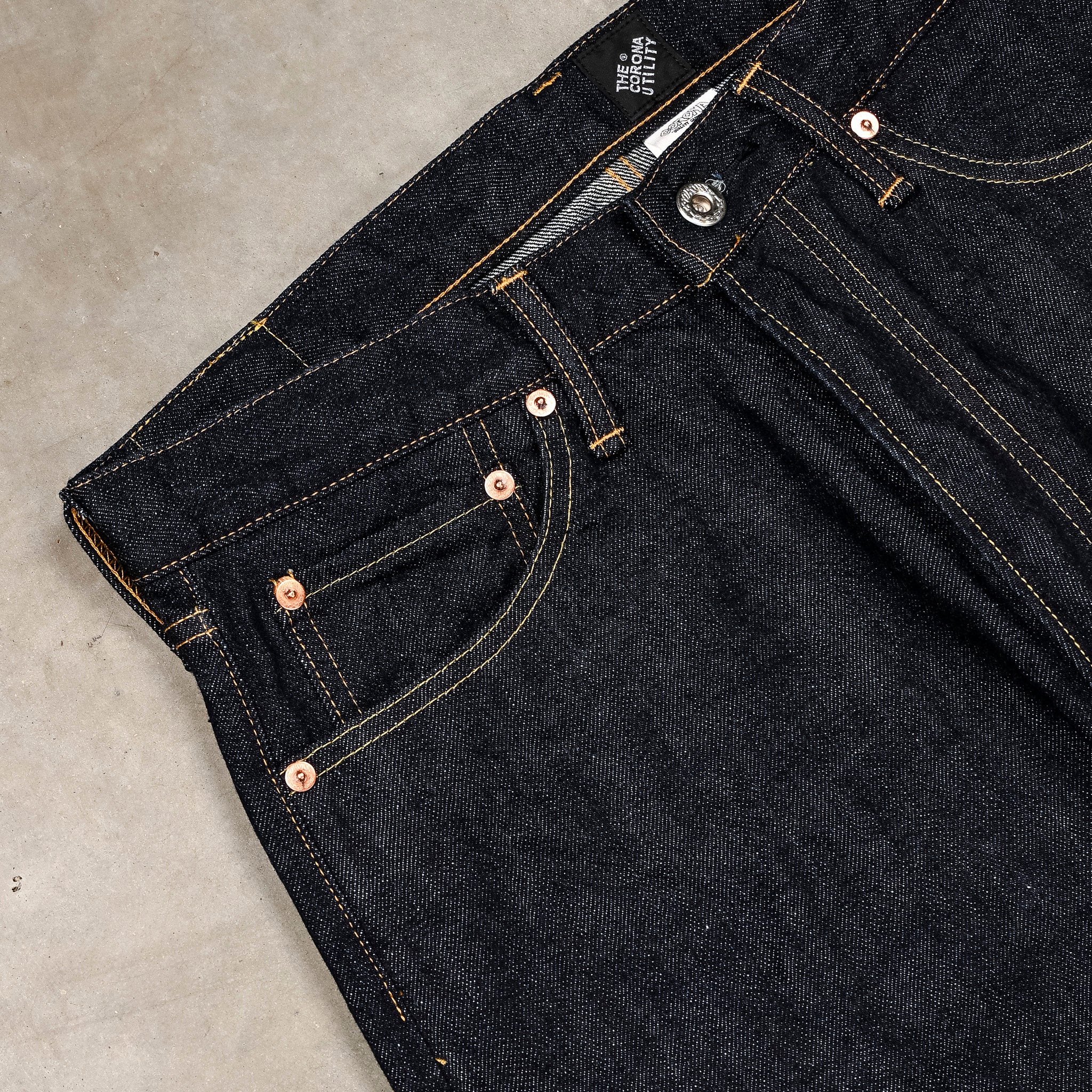 The Corona Utility CP005 - W05 5-Pocket Indigo Denim – Frans Boone