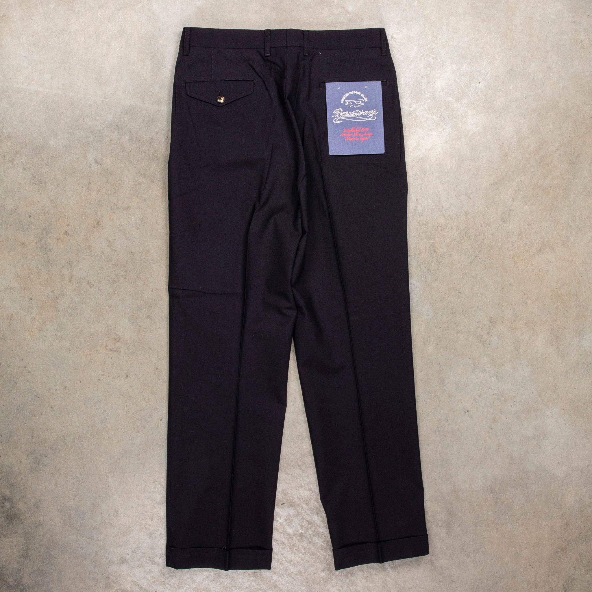Barnstormer 1952UC Chino Tropical Wool Navy – Frans Boone Store