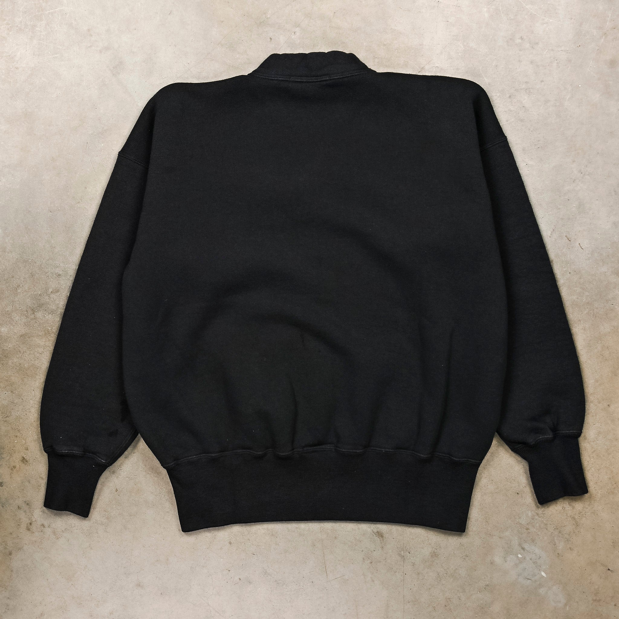 Olde Homesteader Extra Cotton Fleece Y-Neck Olde Workers Black