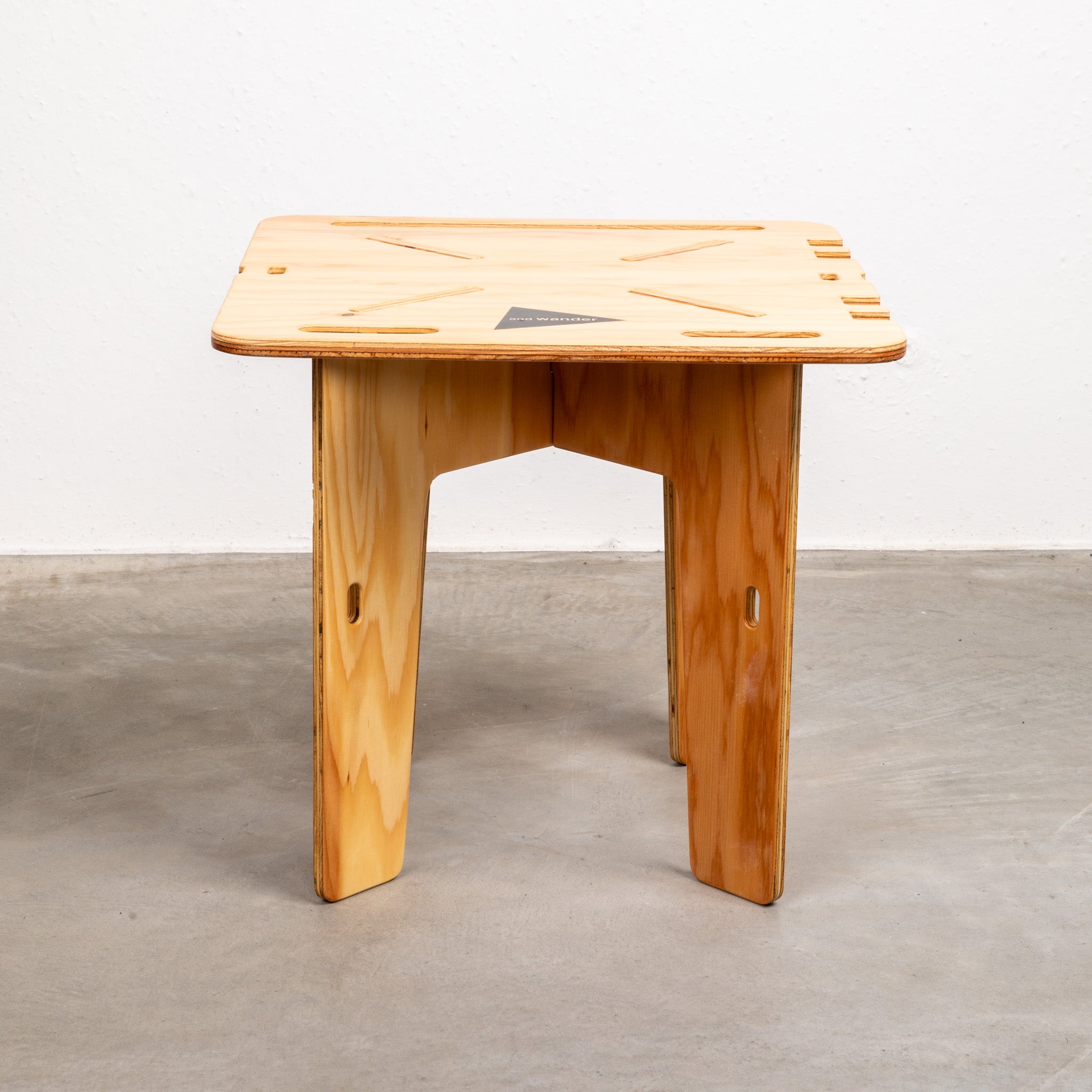 And Wander x YOKA TAKIBI Wood Table
