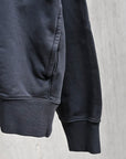 Stone Island Zip-up Hoodie Oversized-fit Blue Navy