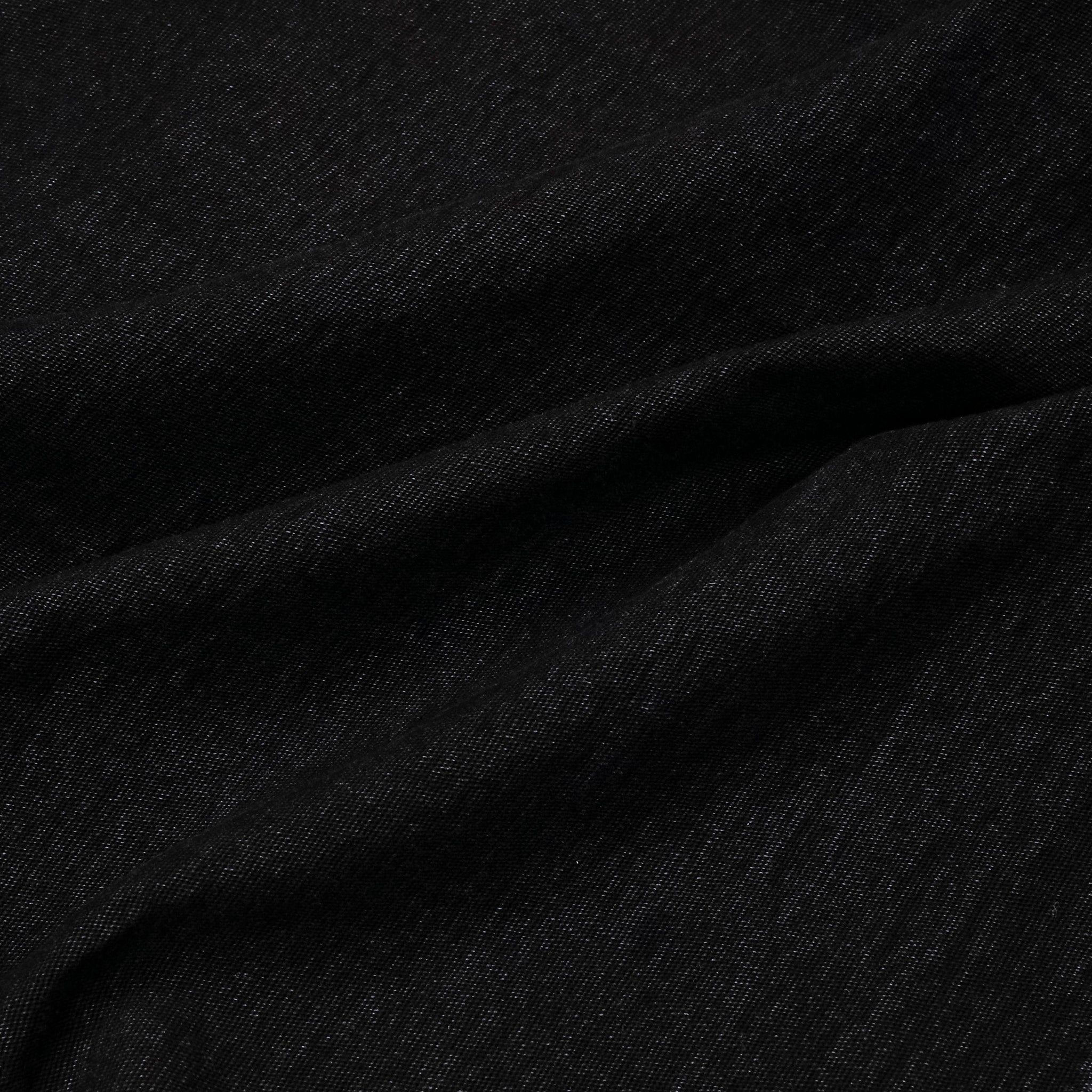 Chimala Canvas Zipup Jacket Sulfur Dyed Black