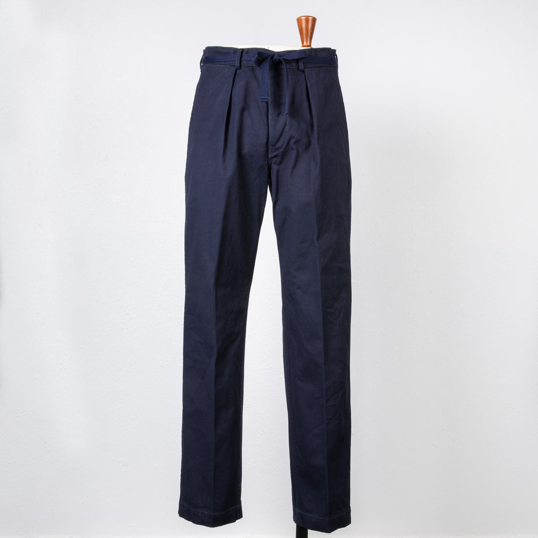 Coherence Alain Pants Selvedge Yacht Canvas Dark Blue