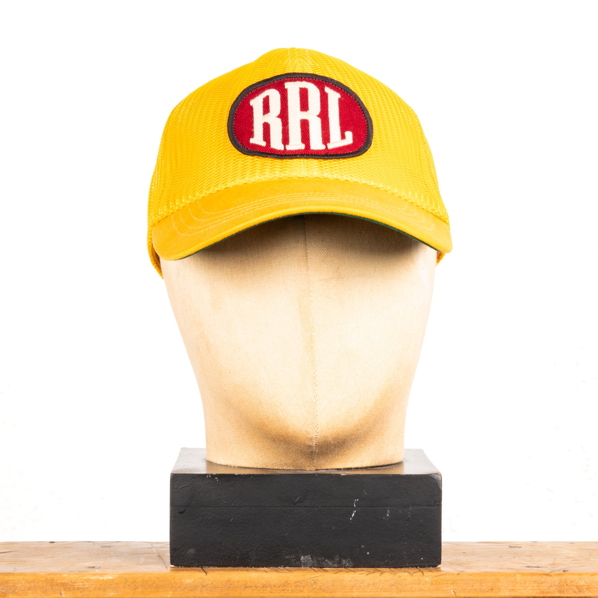 RRL Mesh Trucker Cap Gold – Frans Boone Store