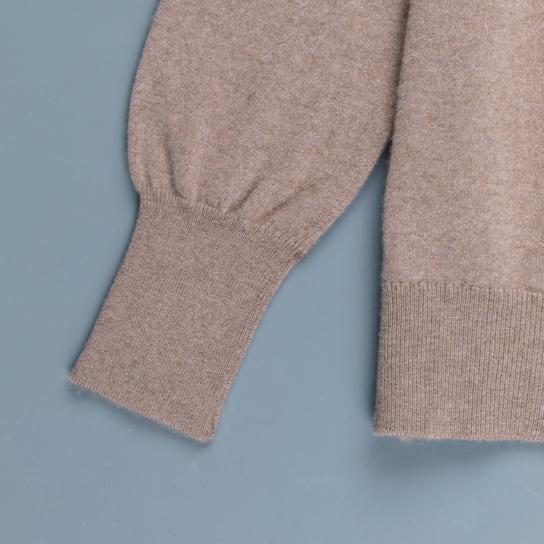 William Lockie Oxton Cashmere Crew Neck Dormouse