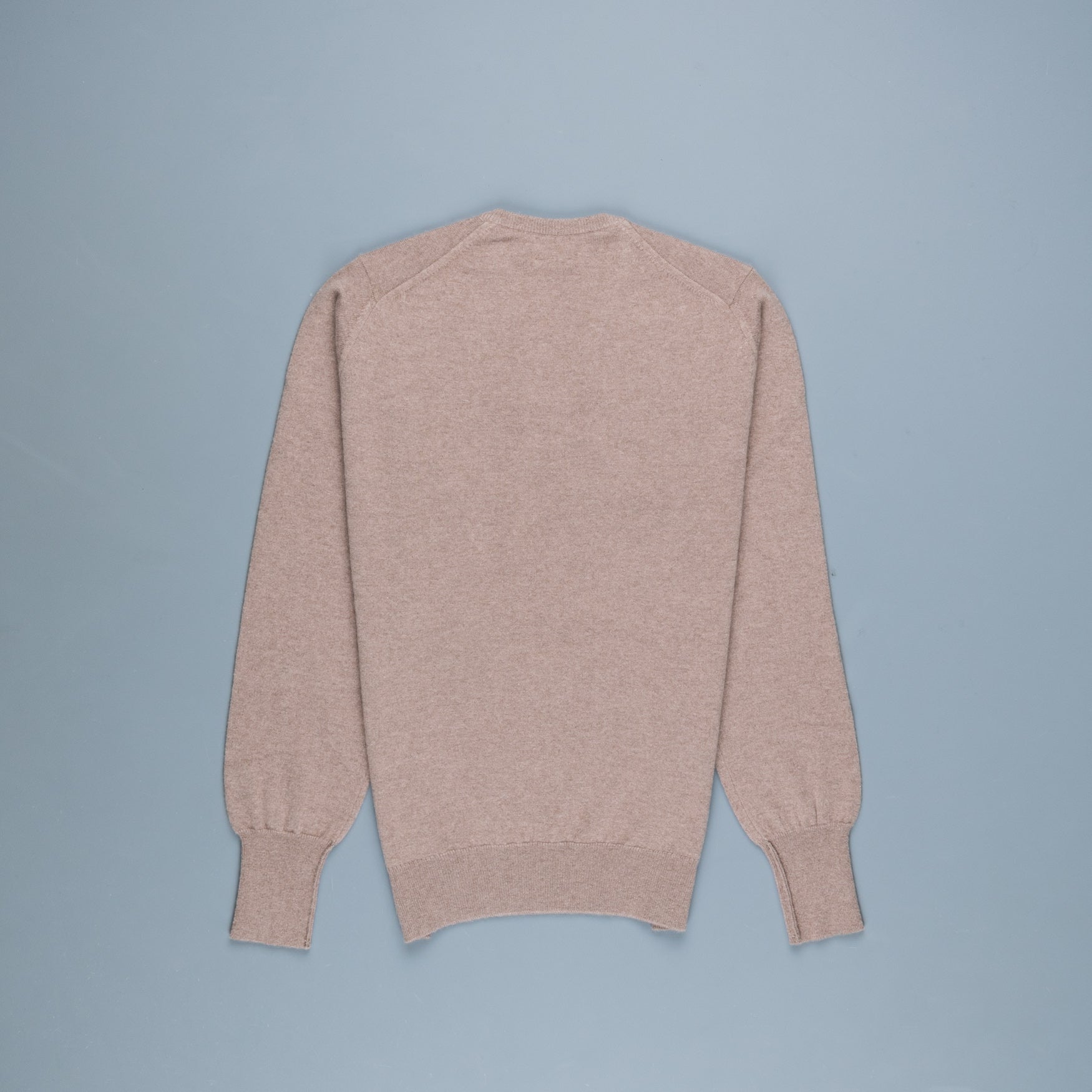 William Lockie Oxton Cashmere Crew Neck Dormouse
