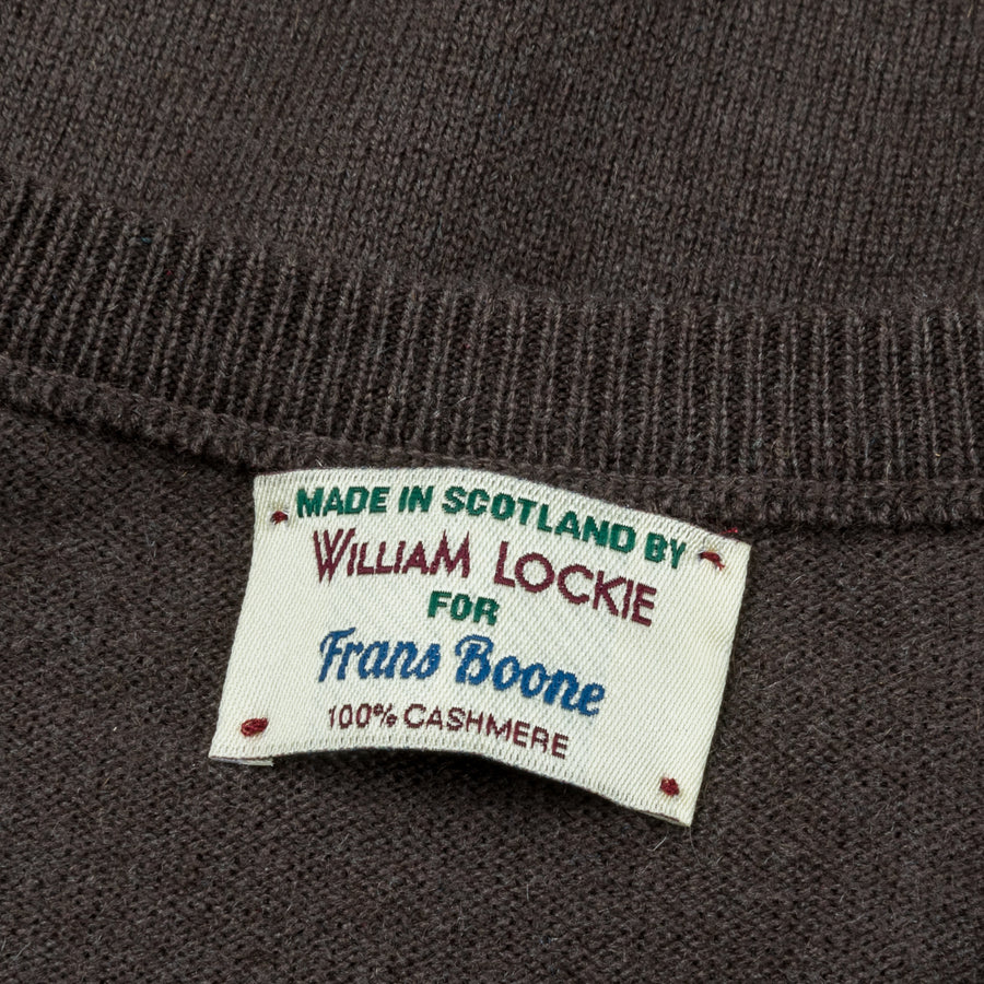 William Lockie Oxton Cashmere V-Neck Scout