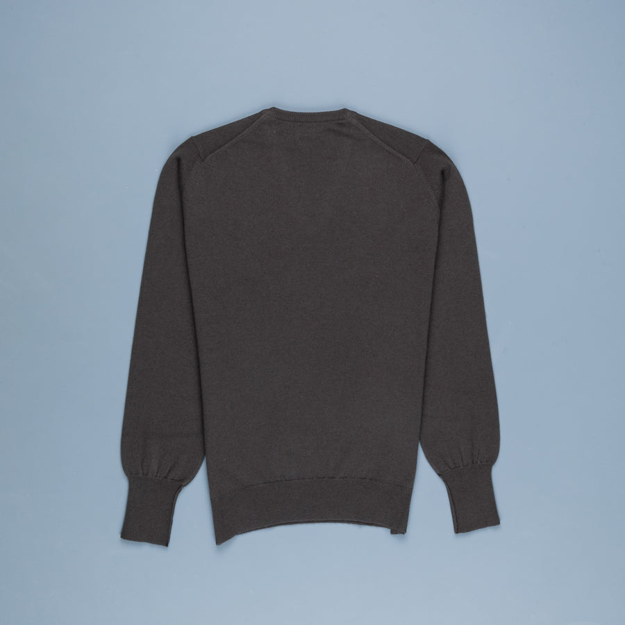 William Lockie Oxton Cashmere V-Neck Scout