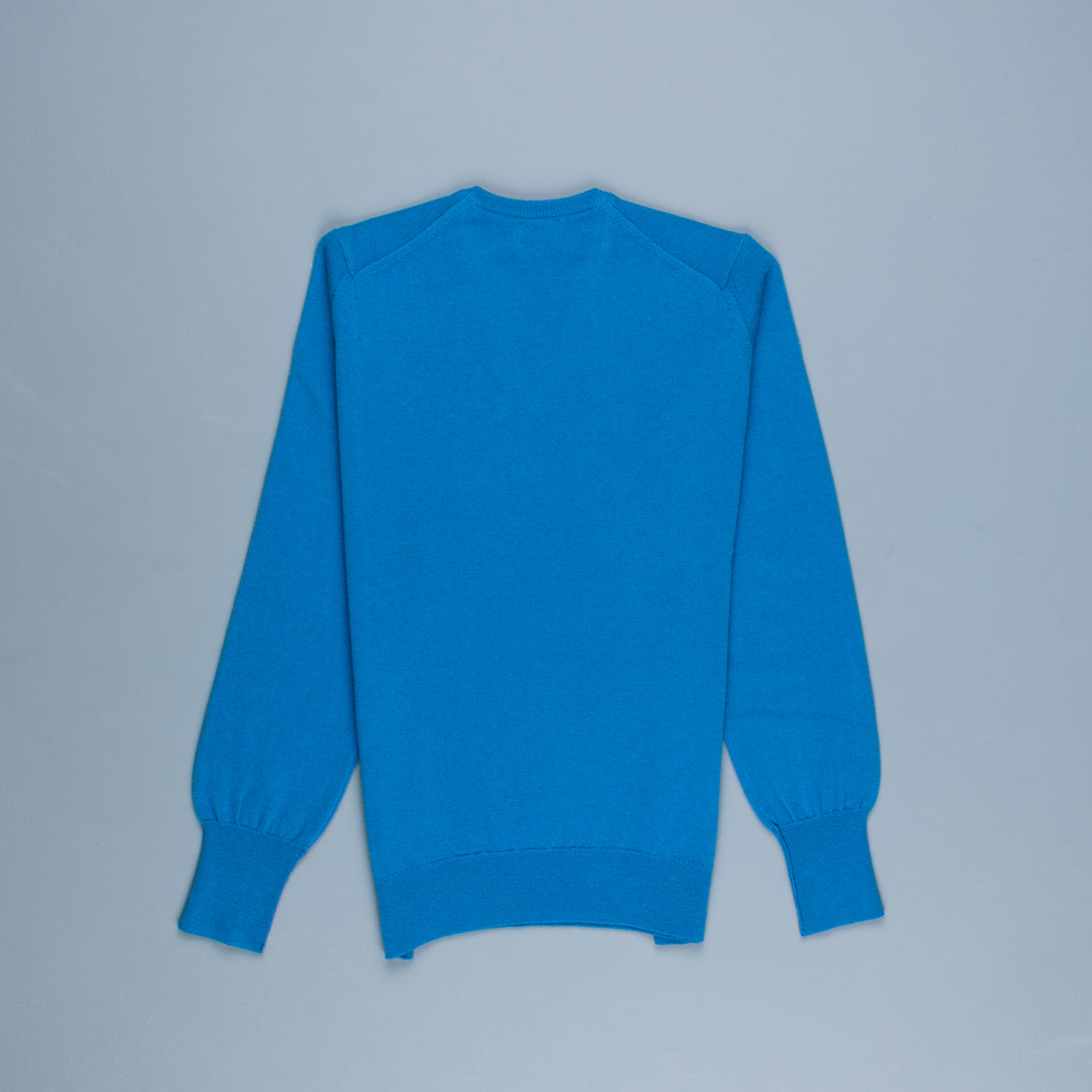William Lockie Oxton Cashmere V-Neck Airforce