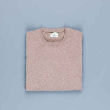 William Lockie Oxton Cashmere Crew Neck Dormouse