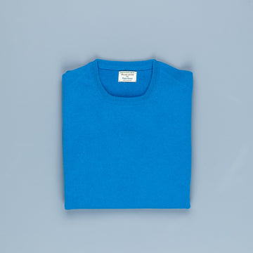 William Lockie Oxton Cashmere Crew Neck Airforce
