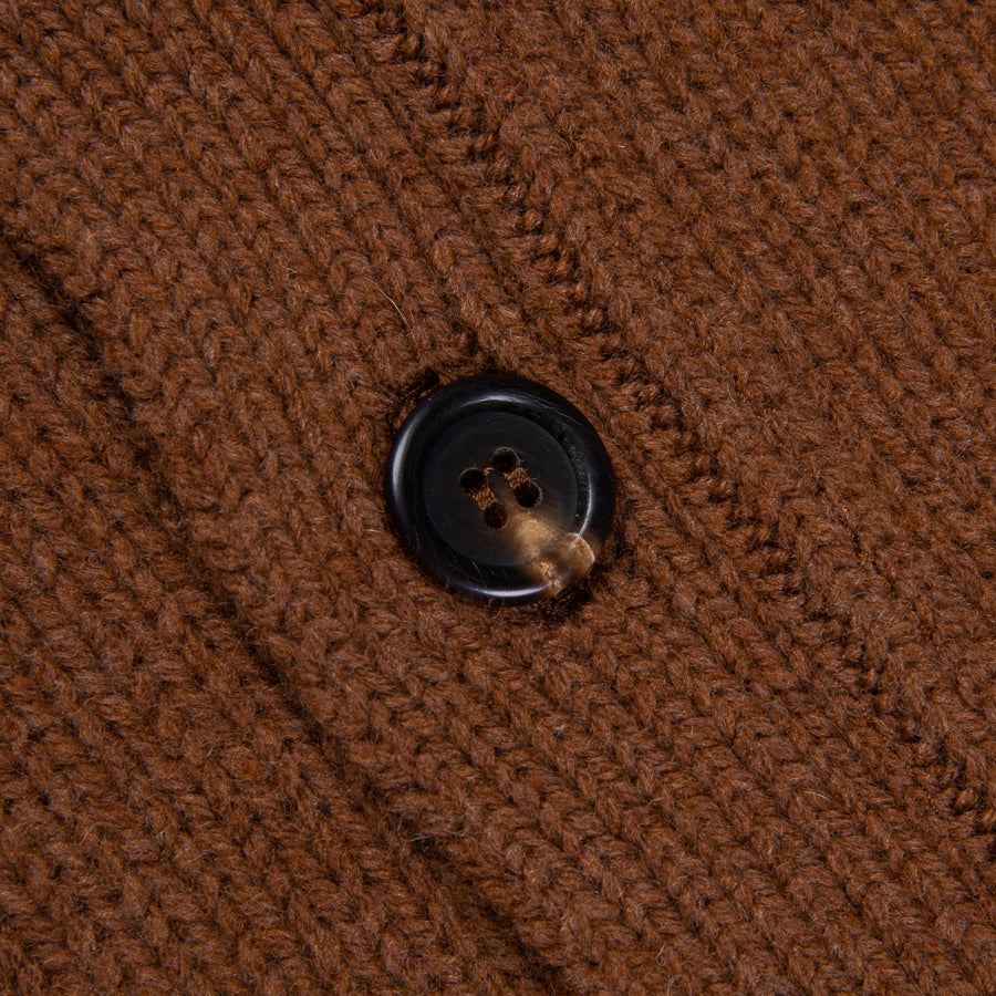 William Lockie x Frans Boone Alain 3-Pocket Cardigan Lambswool Spaniel