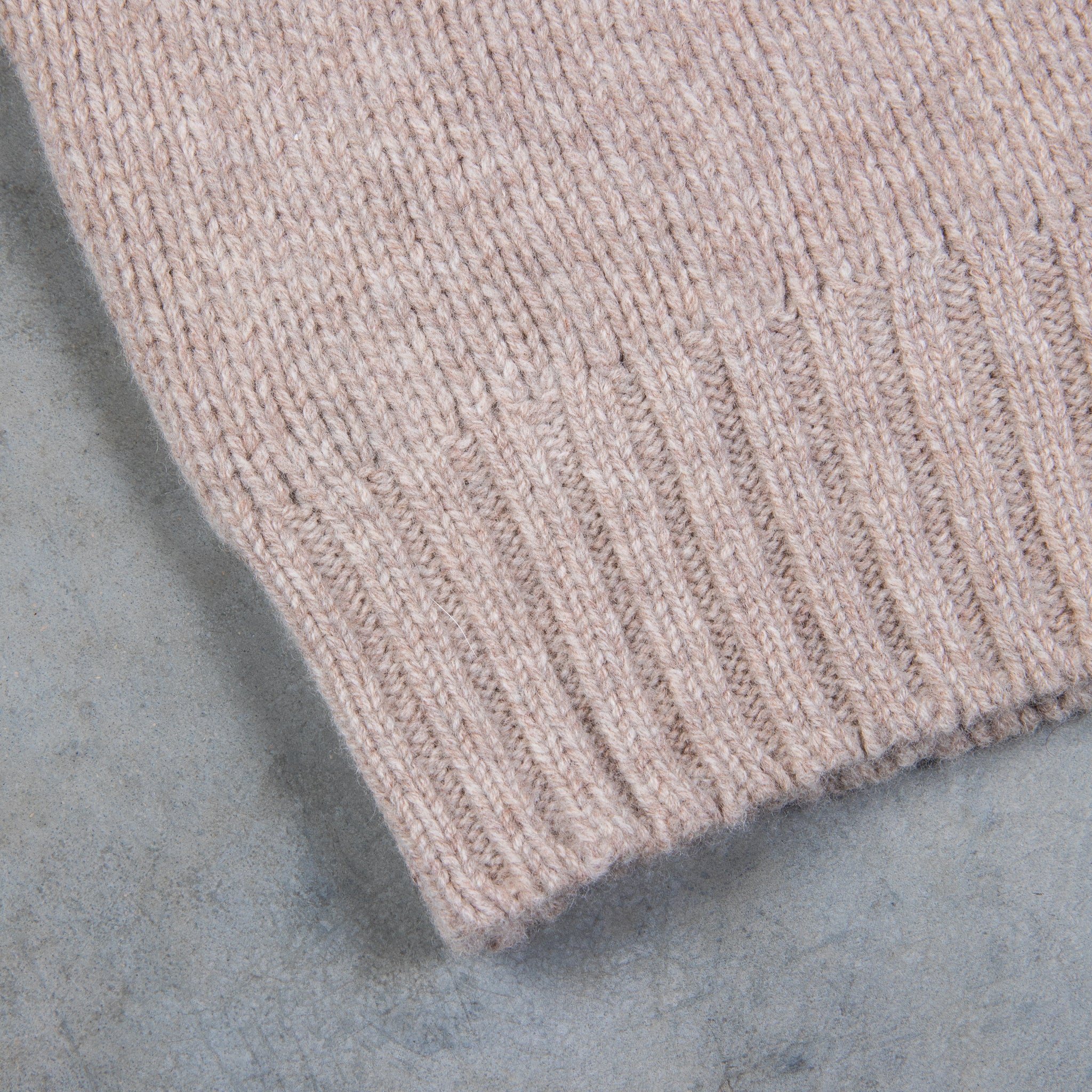 William Lockie x Frans Boone Alain 3-Pocket Cardigan Lambswool Cobble