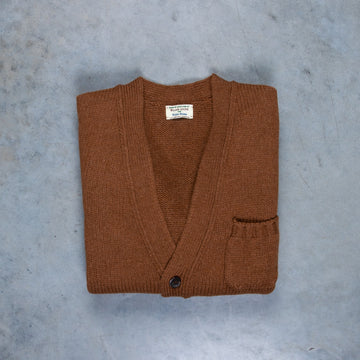 William Lockie x Frans Boone Alain 3-Pocket Cardigan Lambswool Spaniel
