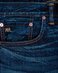 RRL High Slim Jeans Bayview wash