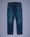 RRL High Slim Jeans Bayview wash