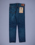 RRL High Slim Jeans Bayview wash