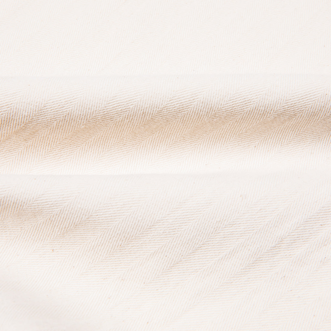 Caruso herringbone cotton pants ecru