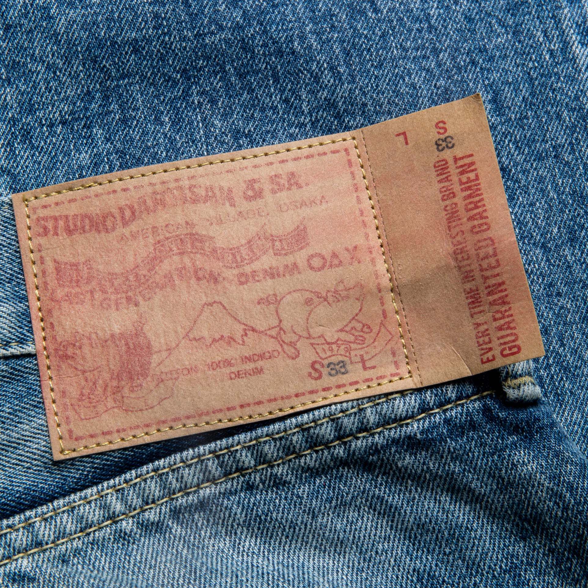 Studio D´artisan 1826U Ivy Fit Used Blue Wash – Frans Boone