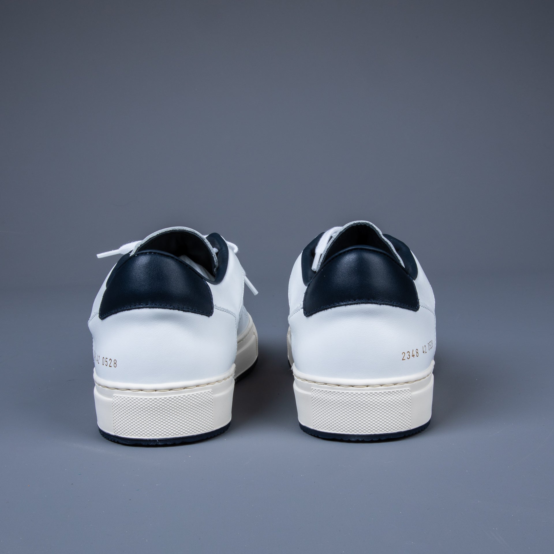 Common Projects Decades Low White/Navy