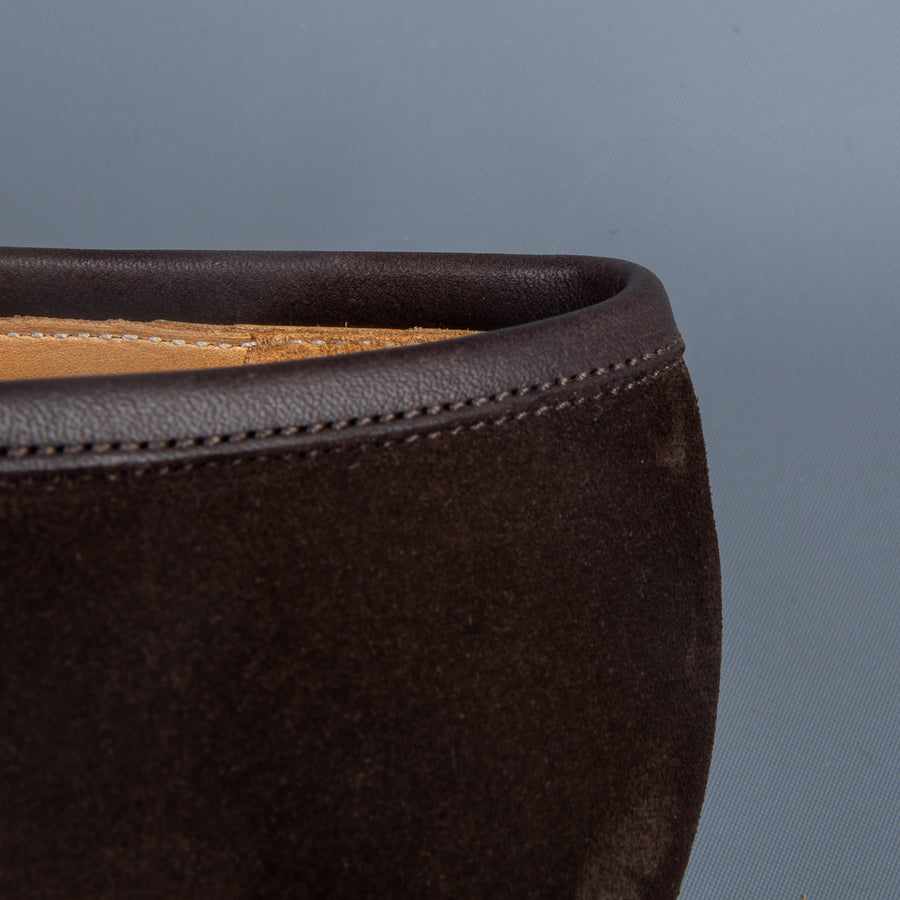 Edward Green Piccadilly Espresso Suede on R1 Sole