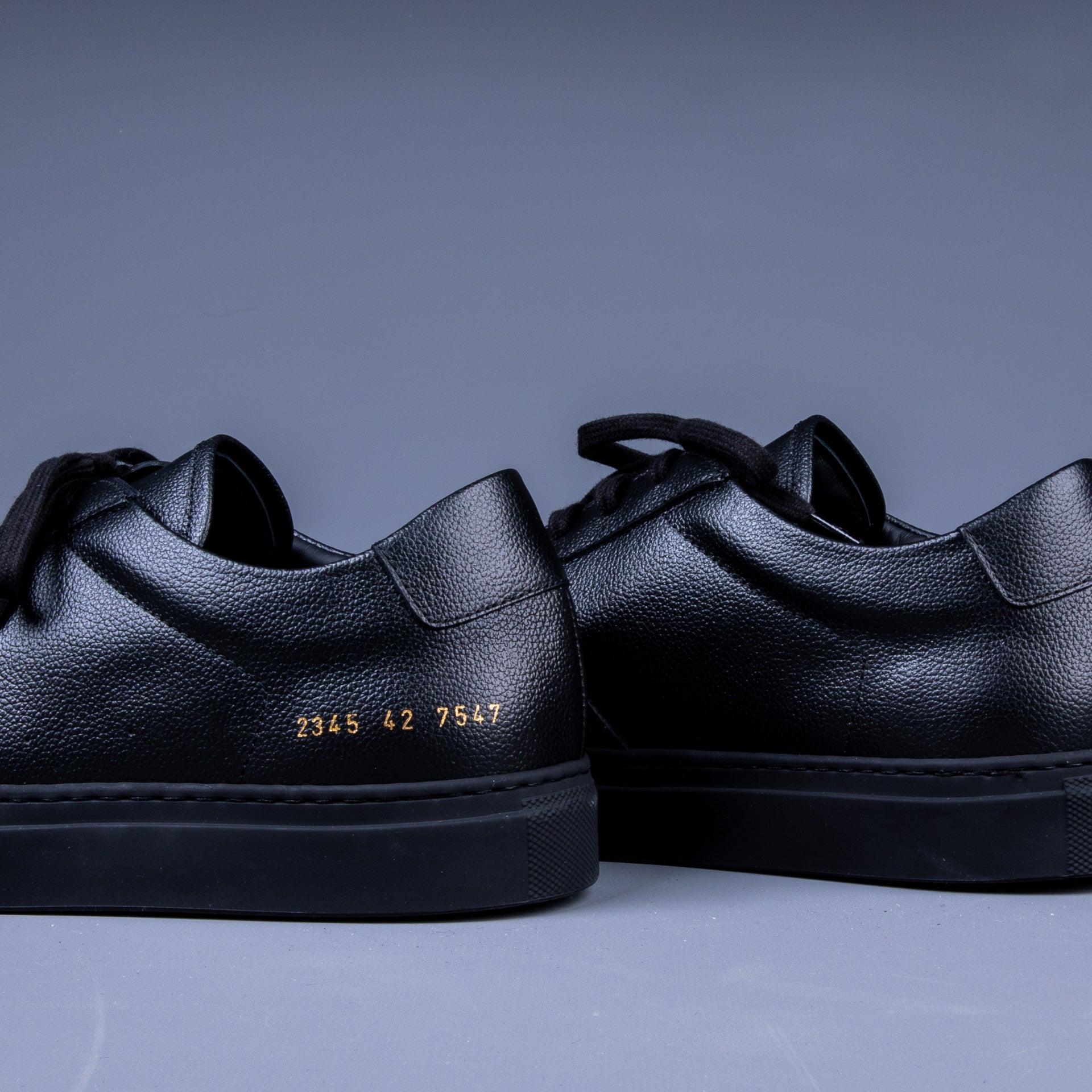 Common Projects Bball Low Bumpy Black
