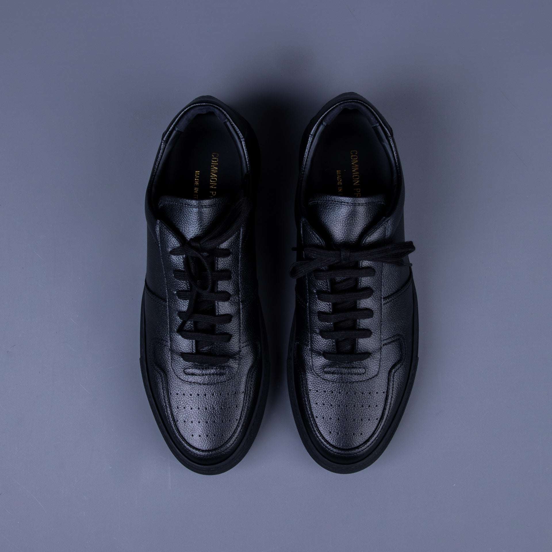 Common Projects Bball Low Bumpy Black