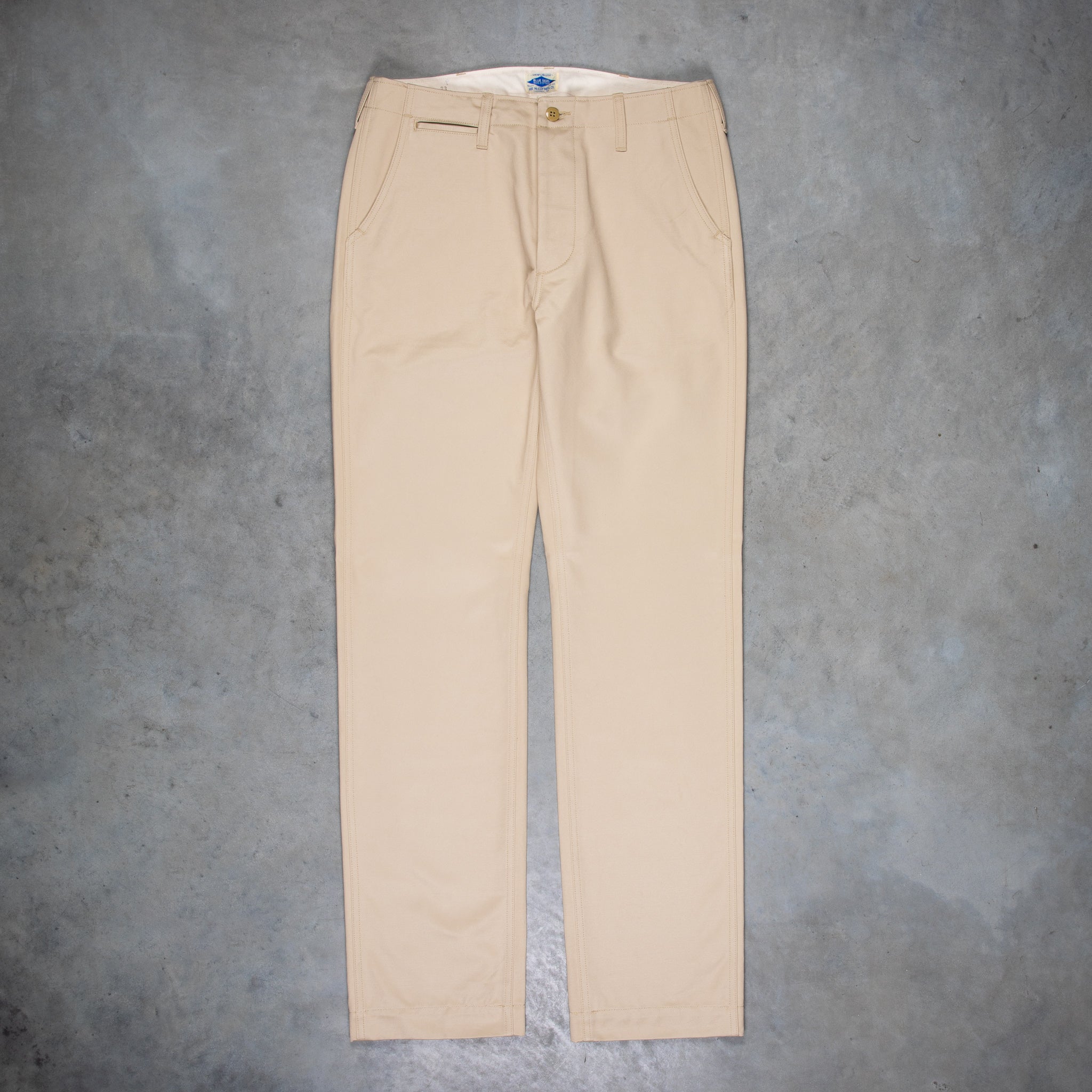 The Real McCoy&#39;s Blue Seal Chino Beige