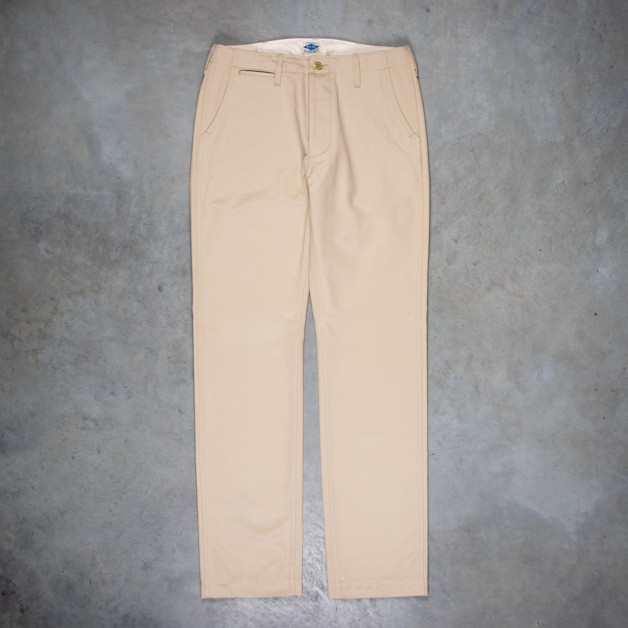 The Real McCoy&#39;s Blue Seal Chino Beige