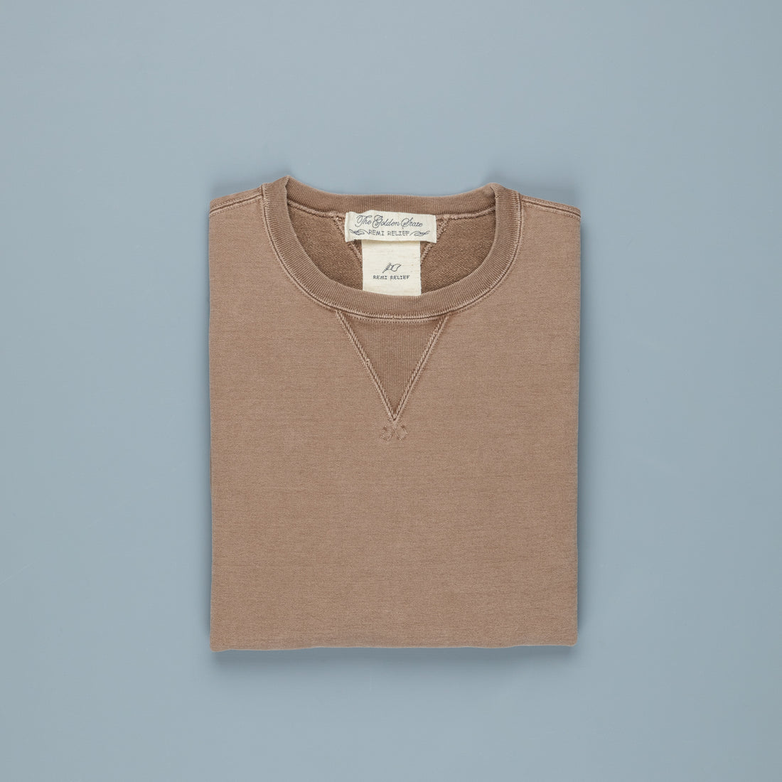 Remi Relief Special Finish Fleece Sweater Brown