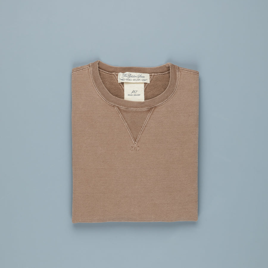 Remi Relief Special Finish Fleece Sweater Brown