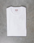 The Real McCoy's Athletic Loopwheel T-Shirt White