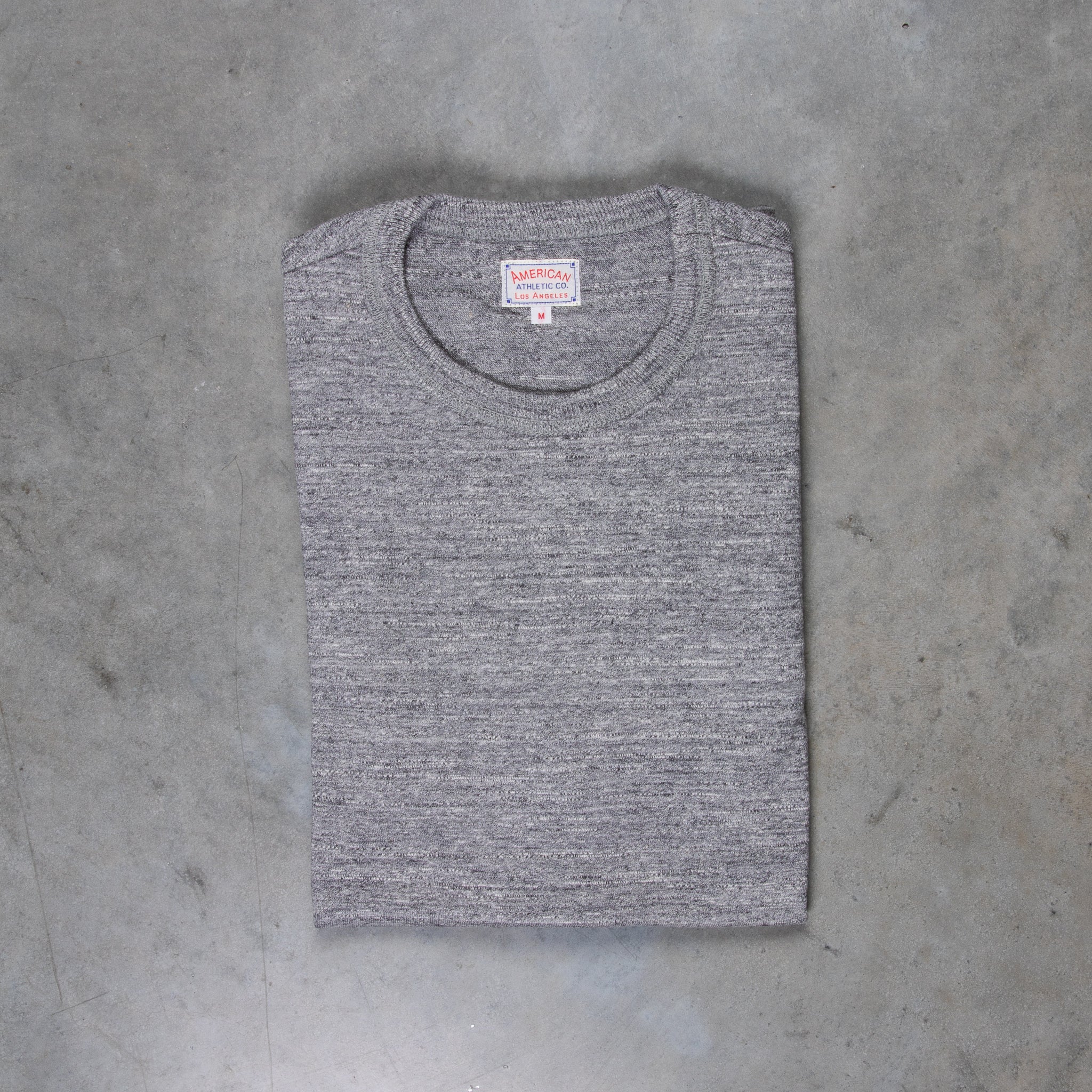 The Real McCoy&#39;s Athletic Loopwheel T-Shirt Gray