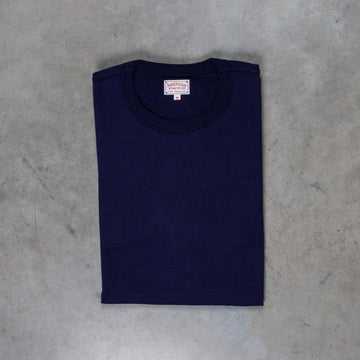 The Real McCoy's Athletic Loopwheel T-Shirt Navy