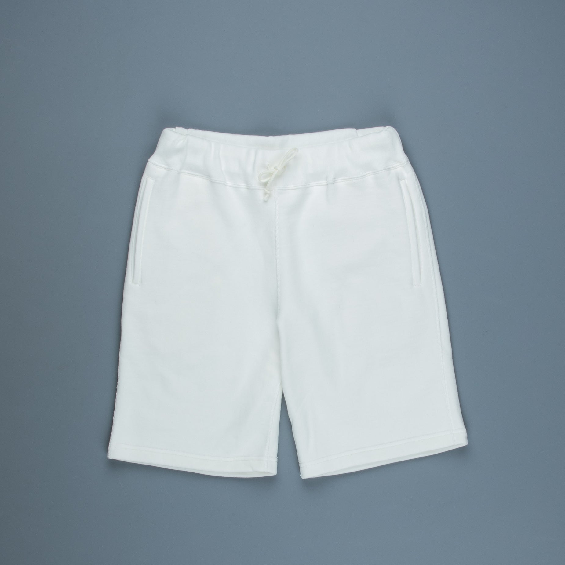 The Real McCoy&#39;s 9 Oz Loopwheel Shorts Milk